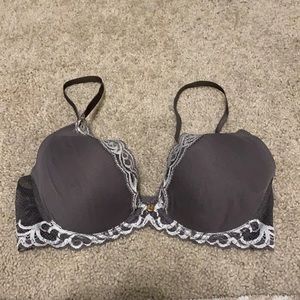 Natori Feathers Underwire contour bra, gray/taupe, 34C